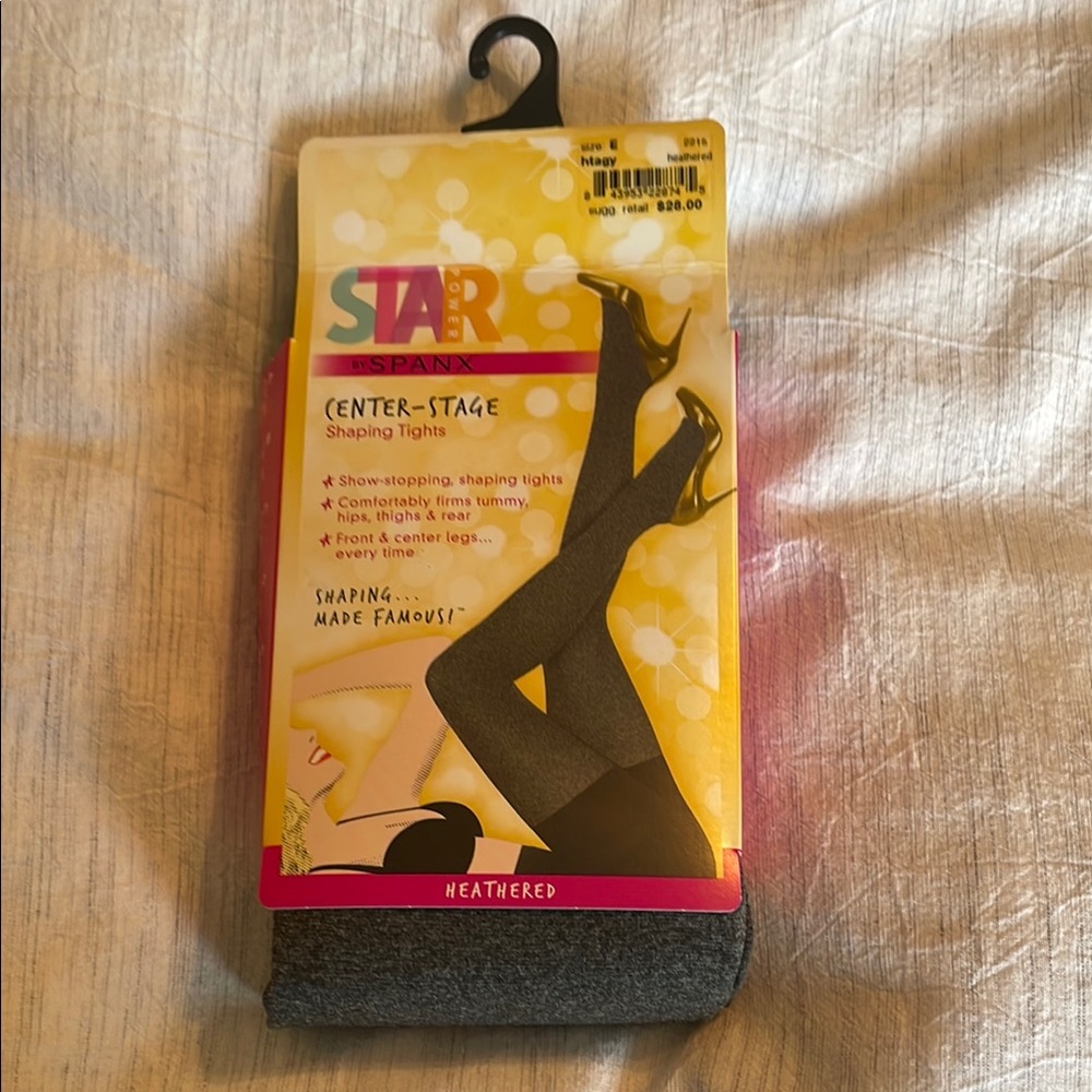 SPANX Heathered Gray Shaping Tights